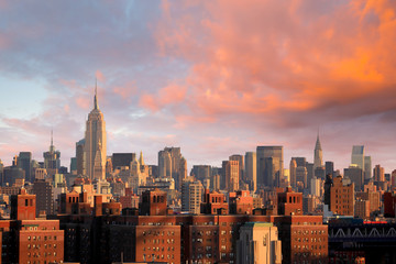 Manhattan skyline New York City, United State