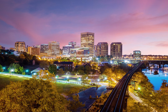 Downtown Richmond, Virginia skyline