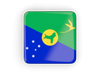 Flag of christmas island, square icon