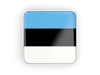 Flag of estonia, square icon