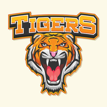 tiger logo illustration design