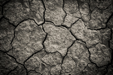 Crack ground texture background