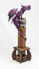 Bamboo Incense Holder Burner Stick Wood Brown Handmade Craft Spa Aroma Cylinder