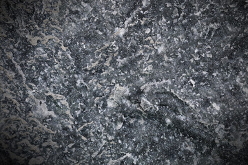 black and white stone texture with edge shadow for background