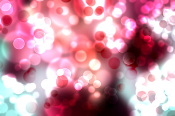 Background with bokeh effect