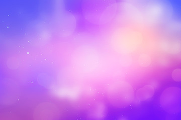 Template giftcard sky and glowing purple