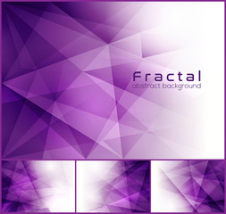 Fractal abstract background