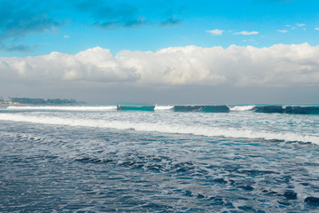 Kuta beach in Bali Indonesia