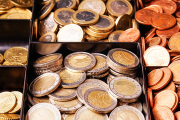 Geld in der Geldkassette