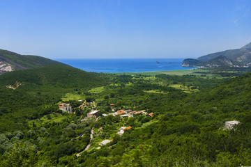Fototapeta na wymiar Montenegro - picturesque country on the Adriatic Coast