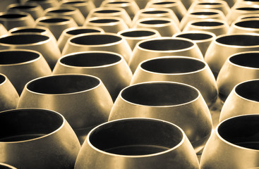 alms bowl for put donate money to temple