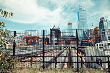 Fototapeta premium Manhattan subwey depot, New York City