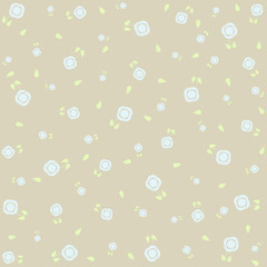 Flower pattern background.
