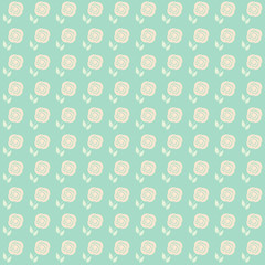 Classic vintage flower pattern