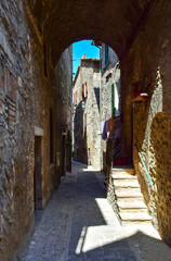 Acquasparta (Umbria, Italy) is a little medieval town in province of Terni, Umbria region, with a...