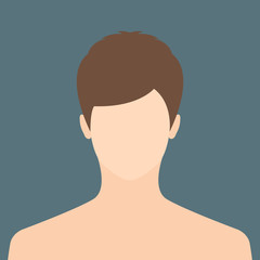 Male avatar profile picture, EPS 10