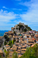 Cervara di Roma (Rome, Italy) - A little suggestive town on the rock, in the Simbruini mountains, province of Rome, know as "The artist's village"