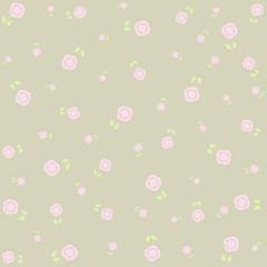 Floral background pattern