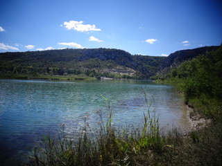 lac de quinson - verdon