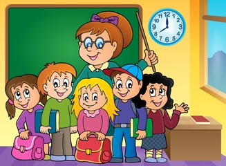 School class theme image 2
