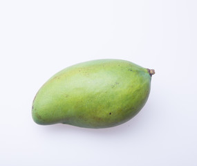 mango or green mango on a background.