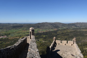 Fototapeta na wymiar near the castle walls Marvao, Alentejo region, Portugal