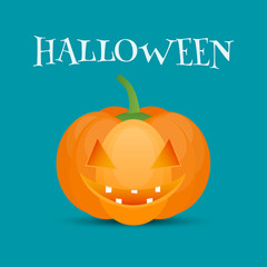 Halloween pumpkin Jack-O-Lantern