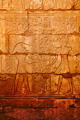 Fototapeta na wymiar Świątynia Amona, Luxor, Karnak (Egipt) 