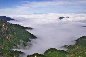 雲海(sea of clouds)