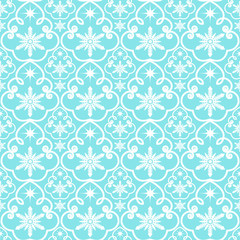 Pattern from snowflakes