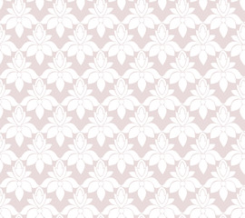 Fototapeta premium Vintage white pattern