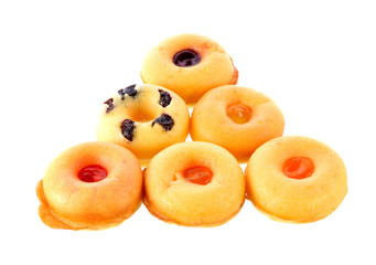 doughnut on a white background