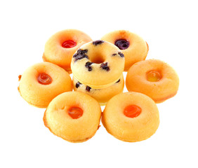 doughnut on a white background