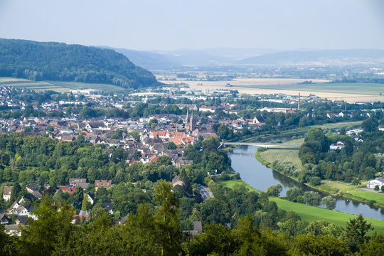 Hoexter Blick vom Rodeneckturm