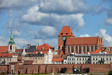 Naklejka na ściany i meble Old Town of Torun in Poland
