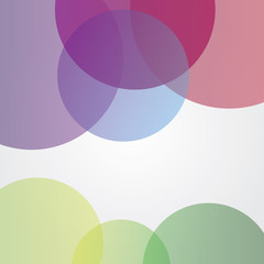     Colorful Bubbles Background 