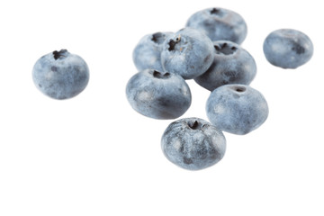 Blueberry on a white background. Isolated