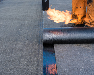 Professional installation of waterproofing
