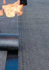 Professional installation of waterproofing
