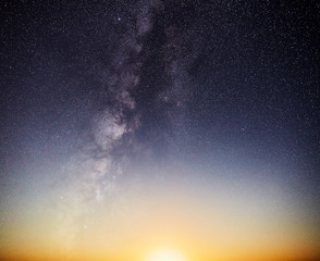 Moonset & Milky Way