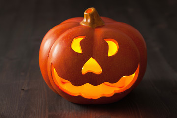 Halloween Jack O Lantern pumpkin decoration