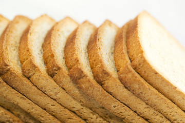 Close up of a group of rusks