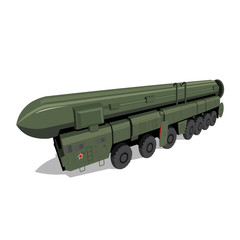 Russian (soviet) mobile ballistic missile system