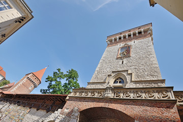 Brama Floriańska w Krakowie 