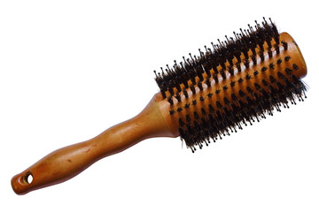 Round hairstyling brush