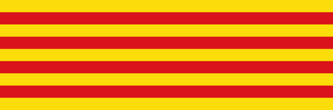 Katalanische Flagge