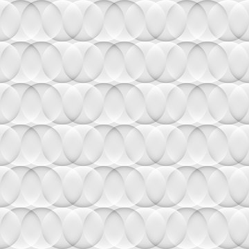 Optical abstract white and grey seamless pattern with circles © arturaliev