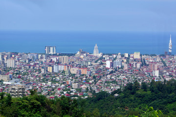 Obraz premium Panoramic view on Batumi Georgia
