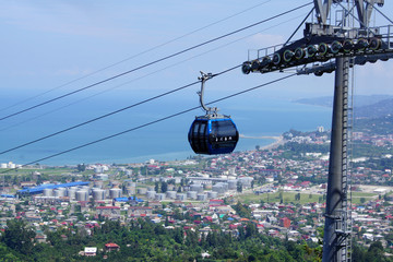 ropeway in Batumi georgia