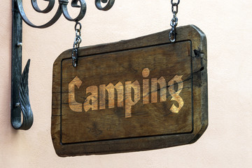 Schild 122 - Camping